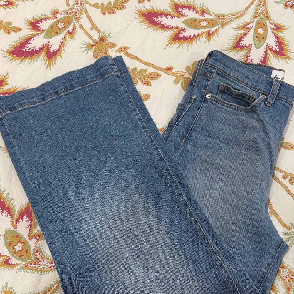 Sam Edelman Codie High Rise Button-Fly Women's Jeans - Picture 9 of 11
